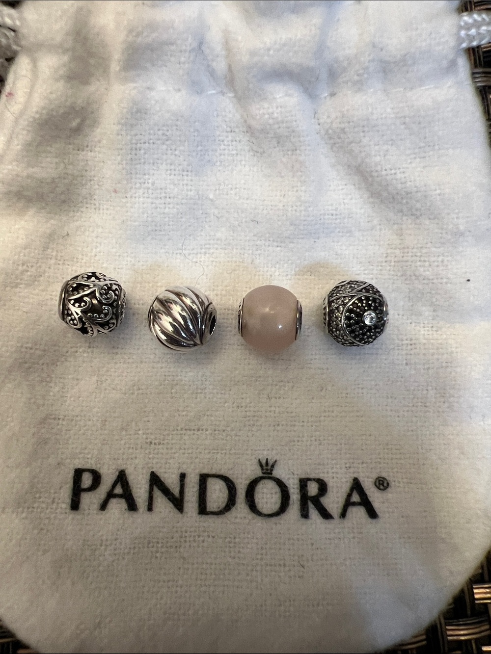 Authentic Pandora Essence Charm Set